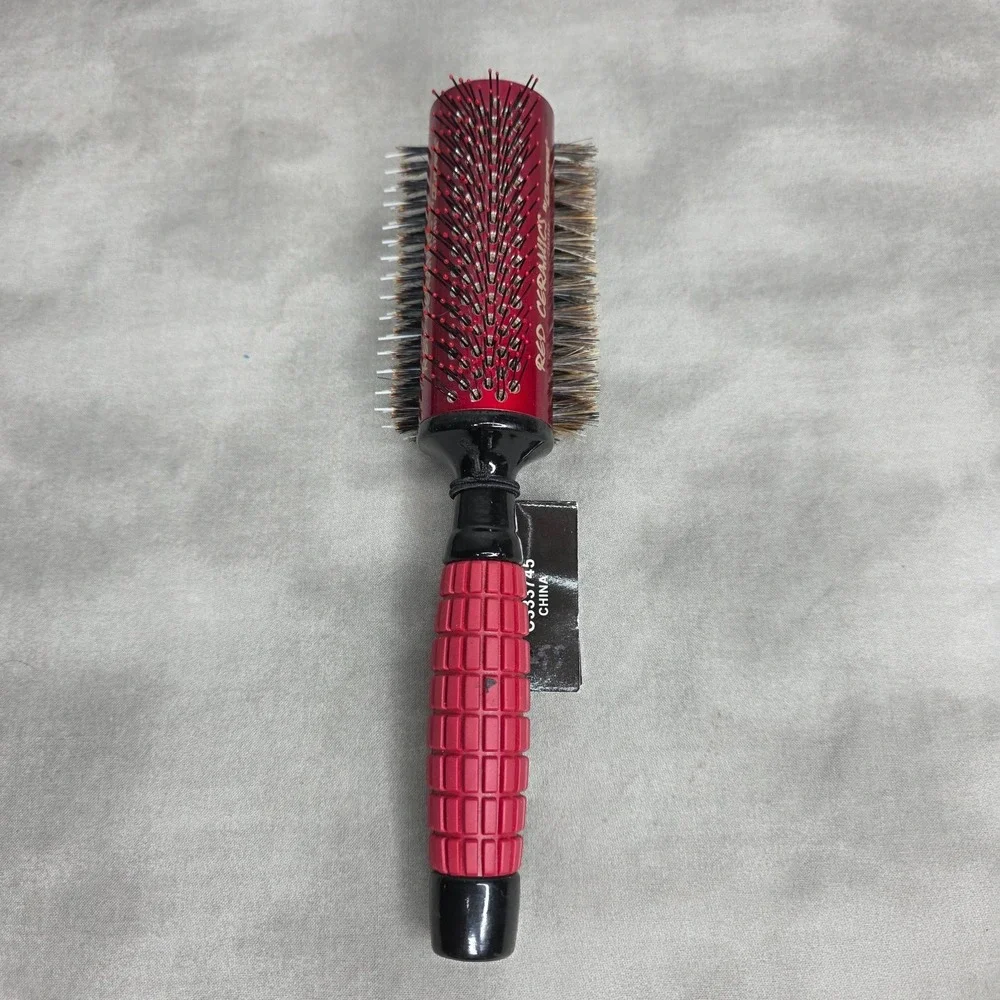 Comare Red Ceramics C333883 Round Ceramic Barrel‎ Brush 3 Types of Bristles
